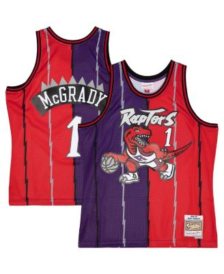 Men's Mitchell & Ness Tracy McGrady Purple, Red Toronto Raptors Hardwood  Classics 1998-99 Split Swingman Jersey - Macy's