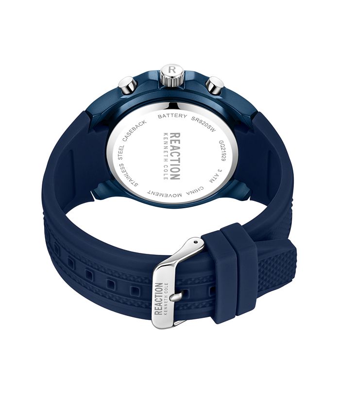 Kenneth Cole Blue Synthetic Sport Watch