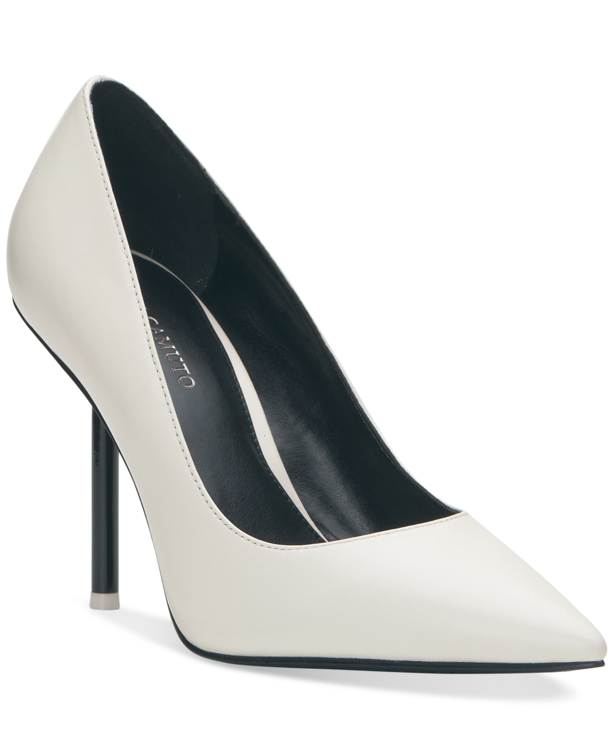 Vince Camuto Kamello Pointed Coconut Cream Leather | ModeSens