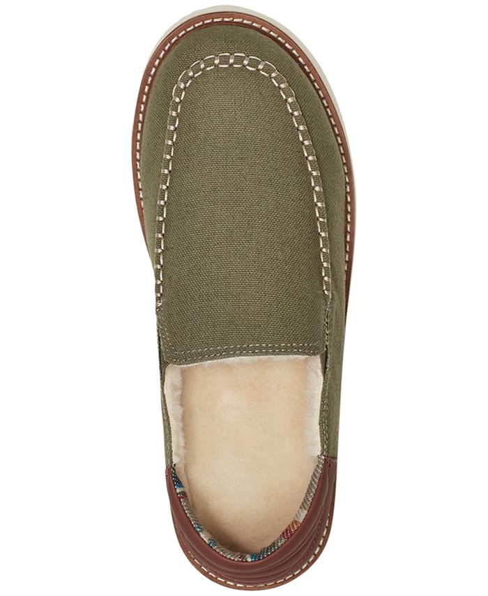 Sanuk Men's Cozy Vibe Low SM Collapsible Heel Slippers Macy's