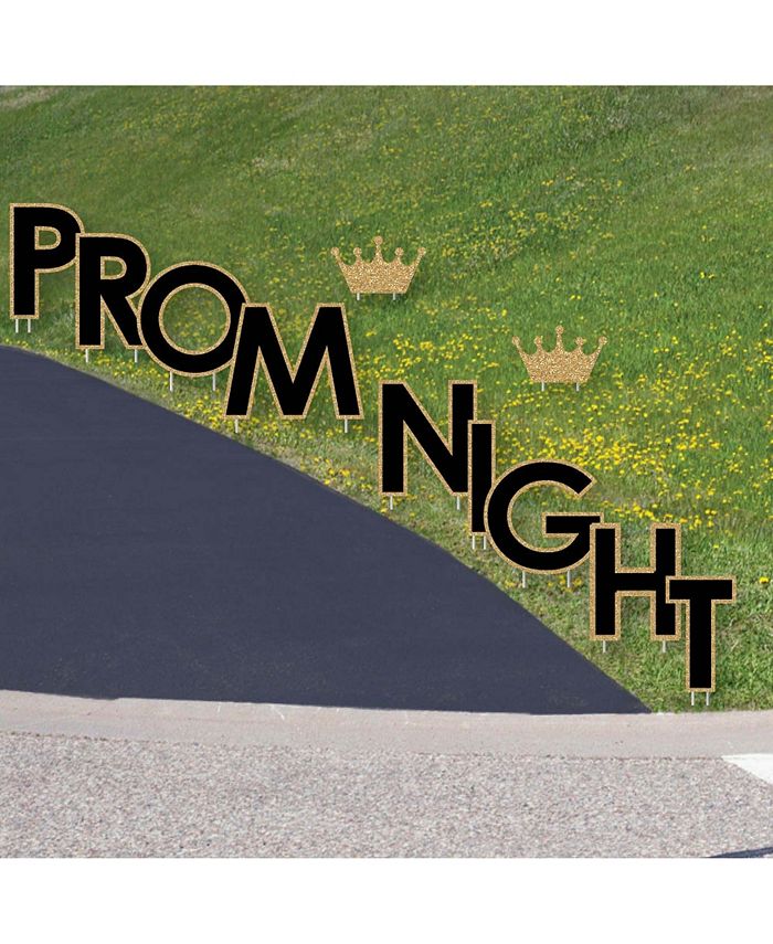 Big Dot of Happiness Prom Yard Sign Outdoor Lawn Decor Prom Night