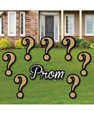 Big Dot of Happiness Promposal - Yard Sign & Outdoor Lawn Decor - Prom ...