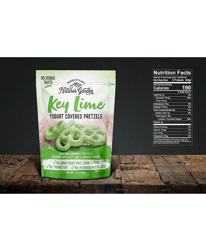 Nature's Garden Key Lime Yogurt Covered Pretzels Pack of 3 Macy's
