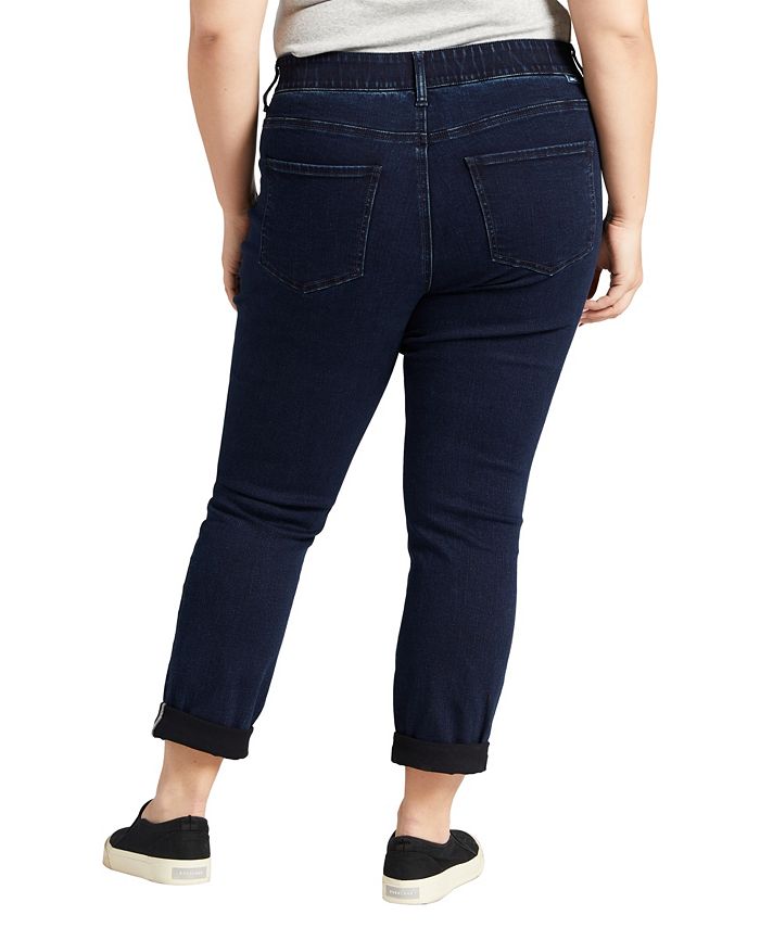 JAG Plus Size Carter Mid Rise Girlfriend Jeans - Macy's