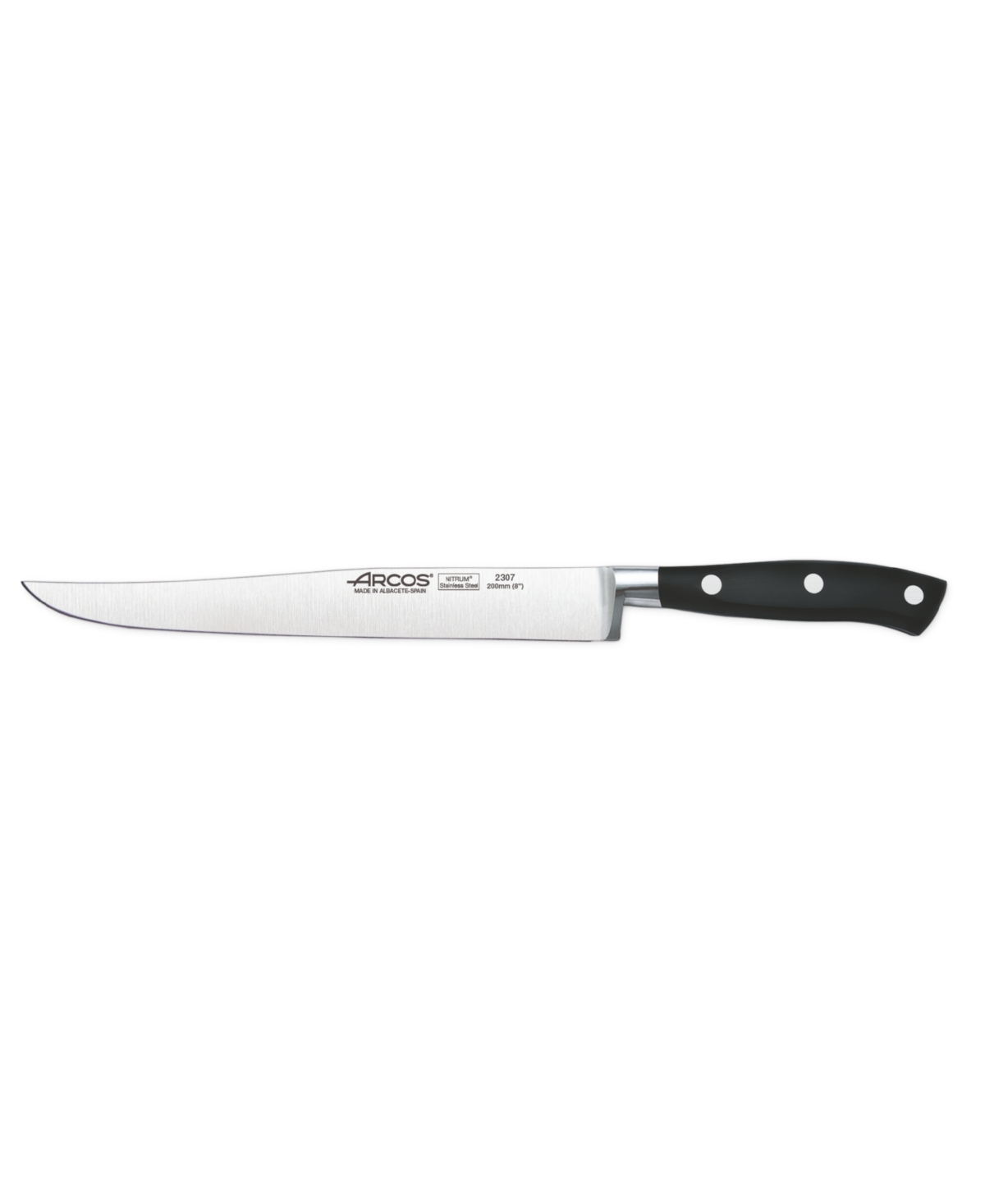 Arcos Riviera 8" Slicing Knife Cutlery In Black