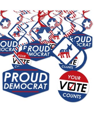 Big Dot Of Happiness Democrat Election Democratic Political Party Decor ...