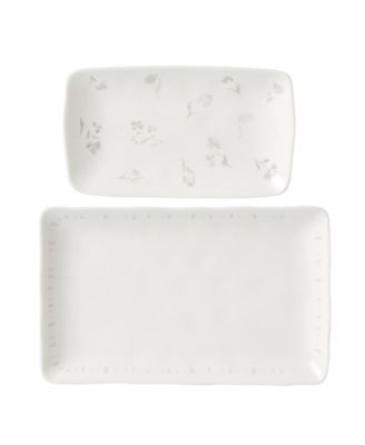 Oyster Bay Nesting Serving Platters, Set of 2