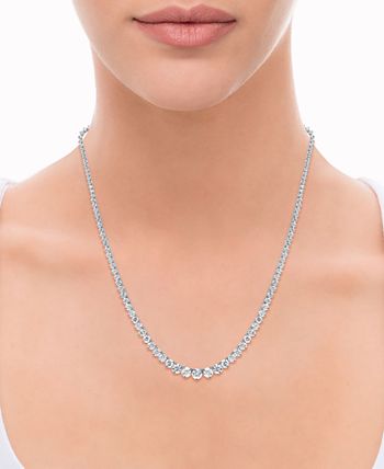 15ct Tennis Diamond Necklace