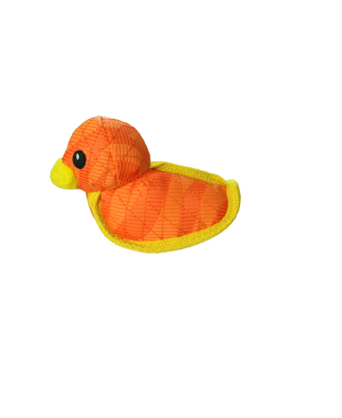 Duck Tiger Orange-Yellow, Dog Toy - Bright Orange
