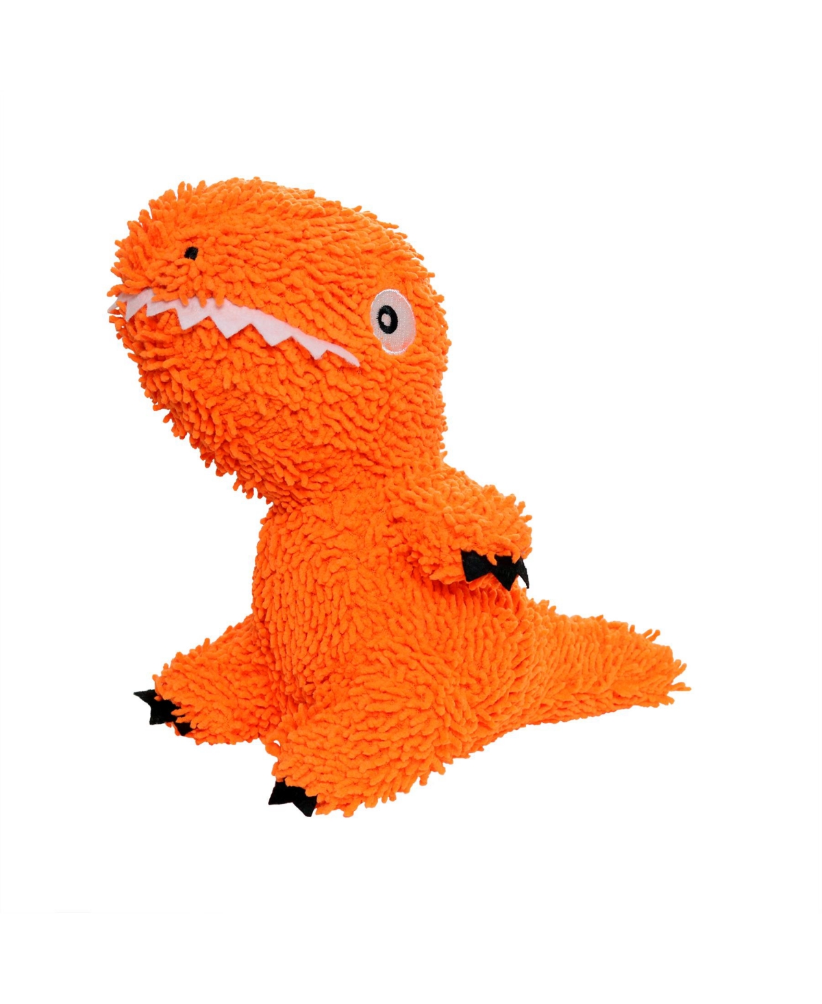 Microfiber Ball Med T-Rex, Dog Toy - Orange