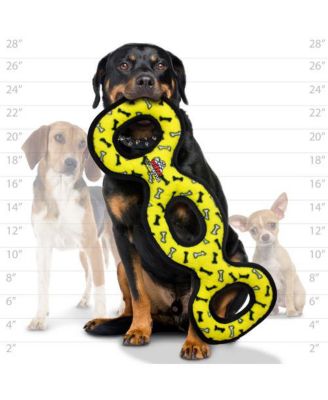 Ultimate 3WayTug Yellow Bone, Dog Toy