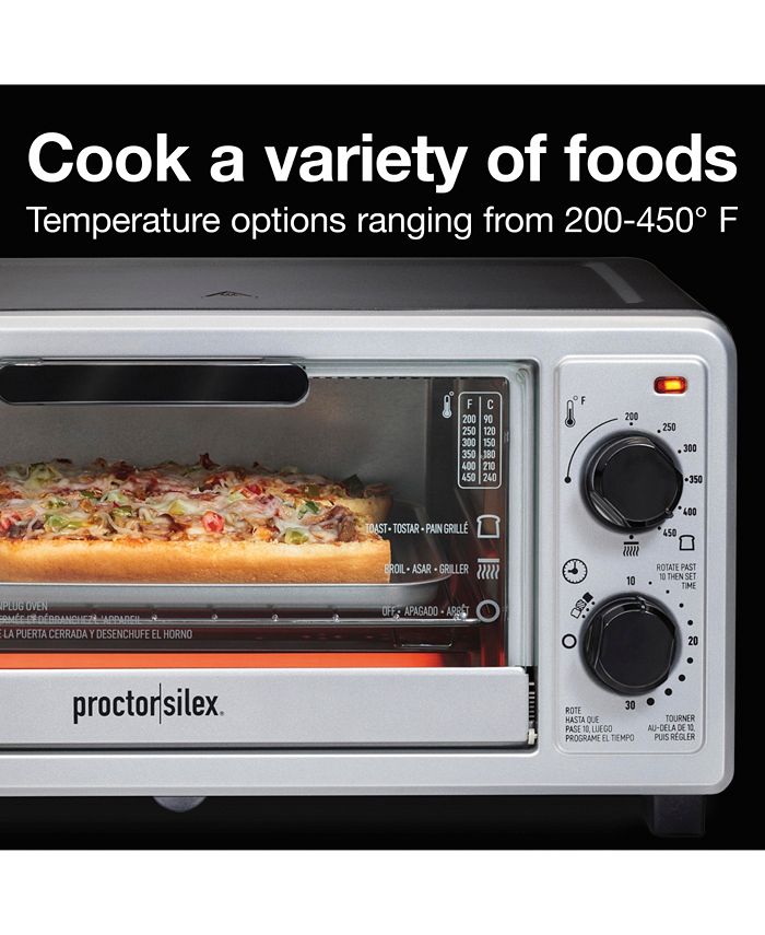 Proctor Silex 4 Slice Toaster Oven Broiler Macy's