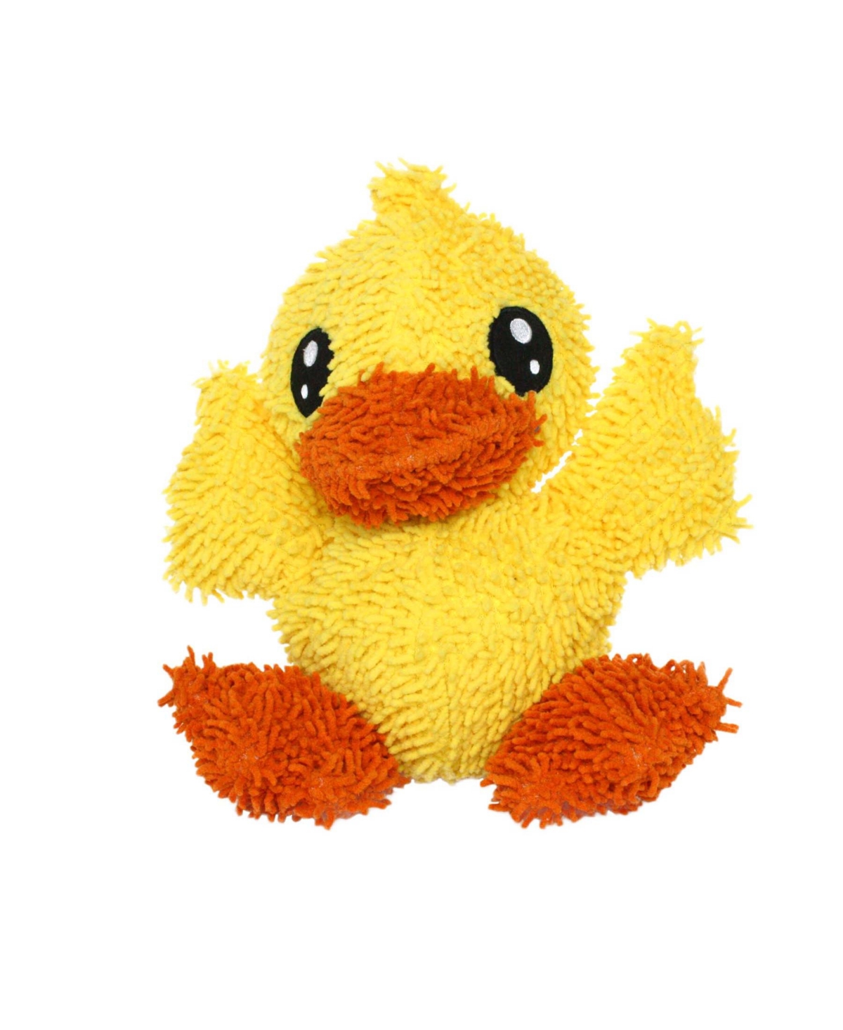 Microfiber Ball Duck, Dog Toy - Yellow