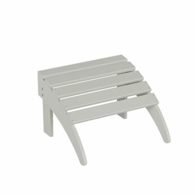 All-Weather Outdoor Patio Poly Adirondack Ottoman Footrest