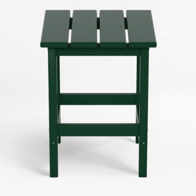All-Weather Outdoor Patio Poly Adirondack Side Table