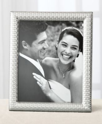 Watchband Silver Photo Frame, 8" x 10"