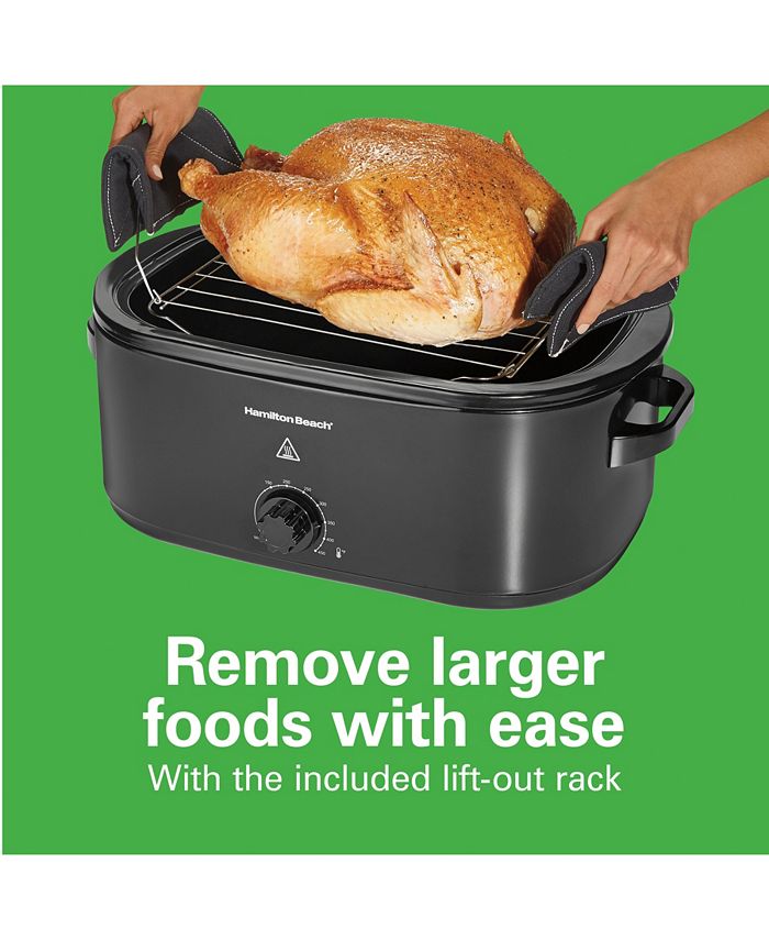 Hamilton Beach 20 Quart Electric Roaster Oven Macy's
