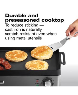 Professional Cast Iron Electric Grill - 38560