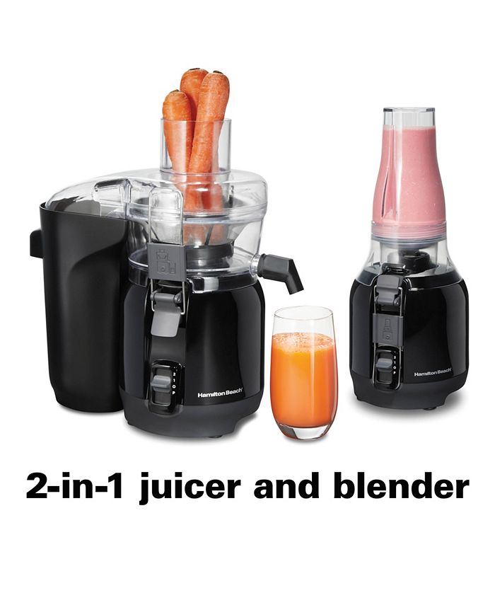 Hamilton Beach Big Mouth Juice and Blend 2in1 Juicer and Blender Macy's