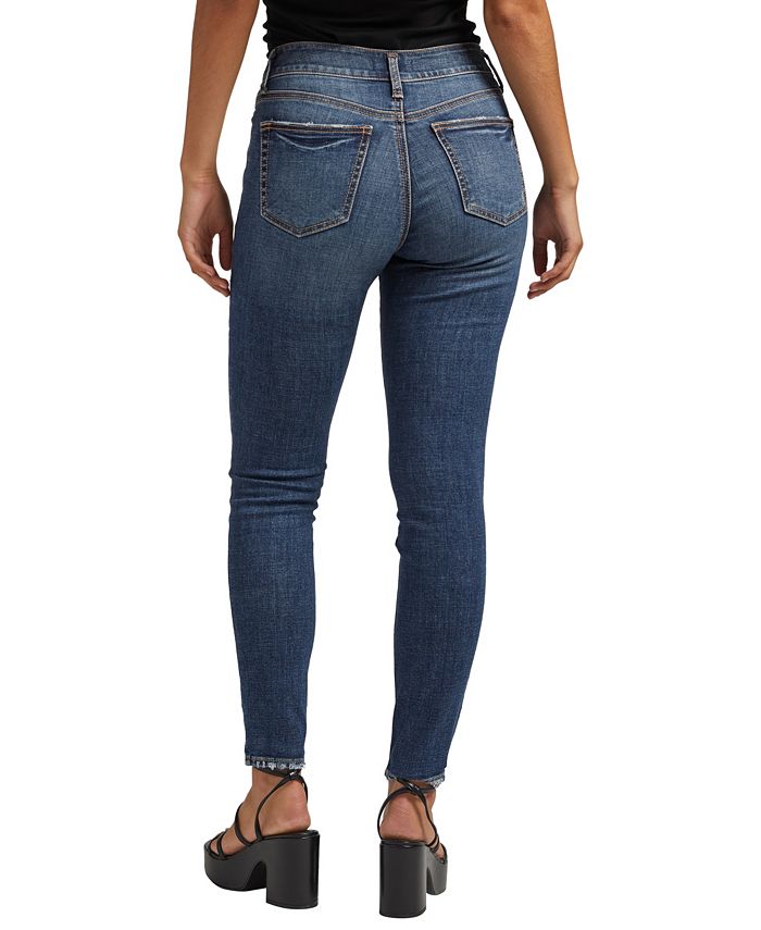 Silver Jeans Co. Women's Suki Mid Rise Skinny Jeans - Macy's