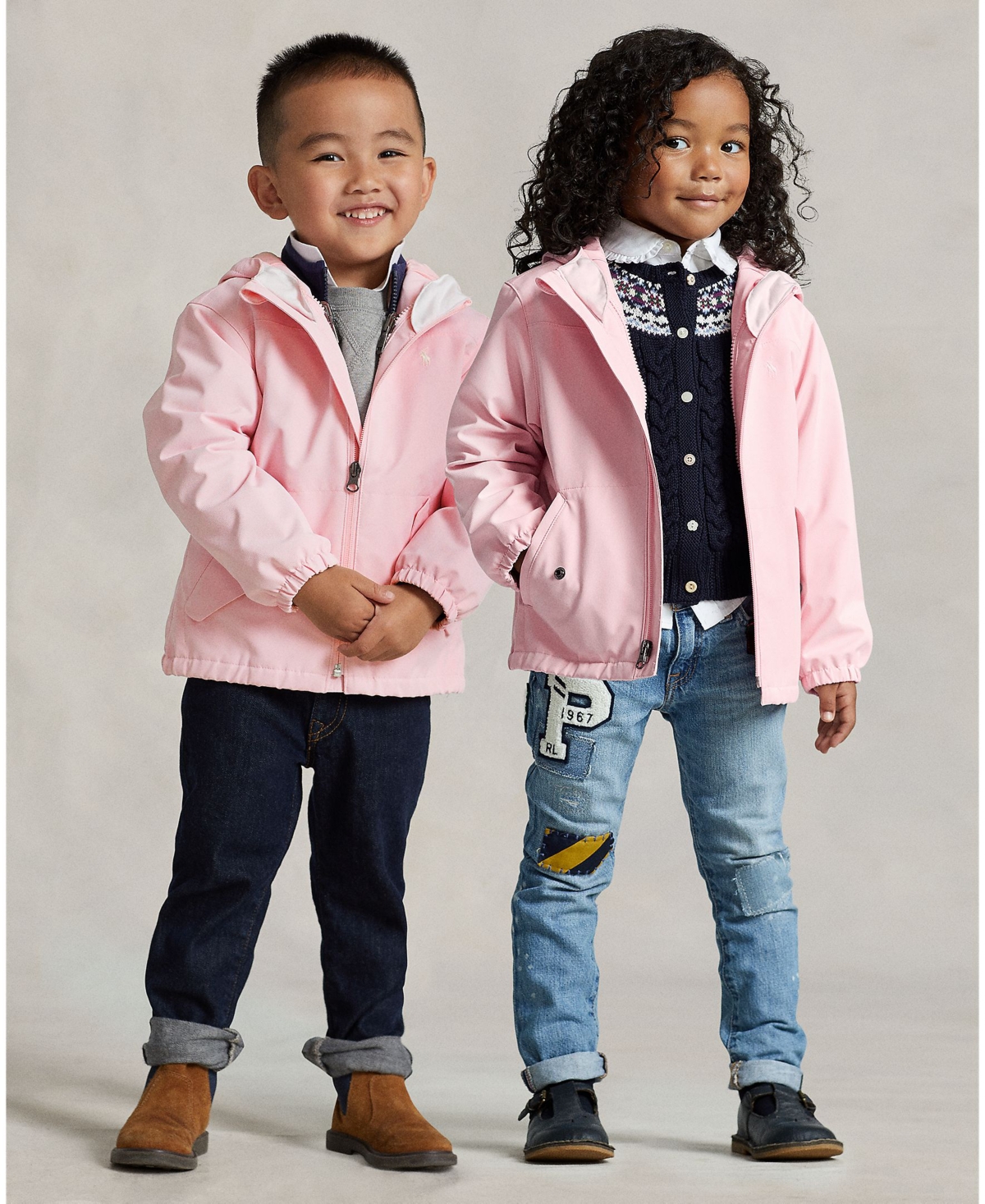 POLO RALPH LAUREN TODDLER AND LITTLE UNISEX WATER- REPELLENT JACKET