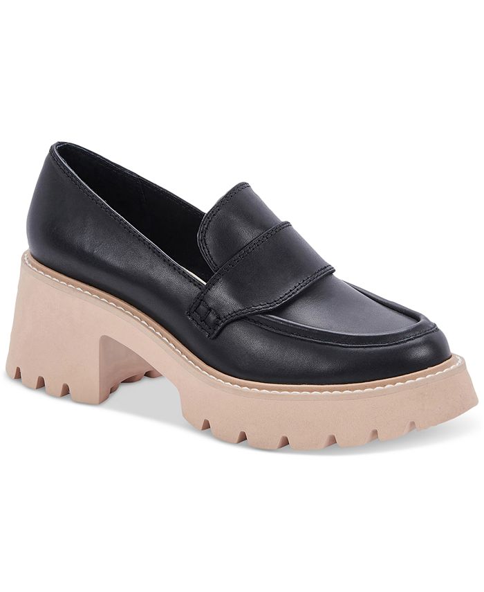 Dolce Vita Women's Halona Lug-Sole Platform Loafers - Macy's