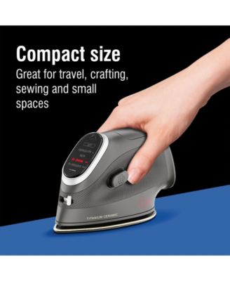 Titanium-Infused Ceramic Soleplate Mini Iron