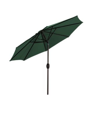 9 Ft Outdoor Patio Market Umbrella with Tilt and Crank