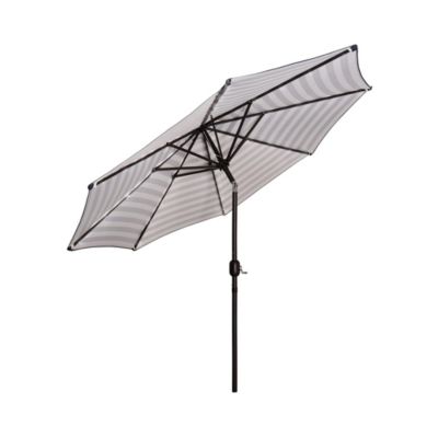 9 Ft Outdoor Patio Market Umbrella with Tilt and Crank