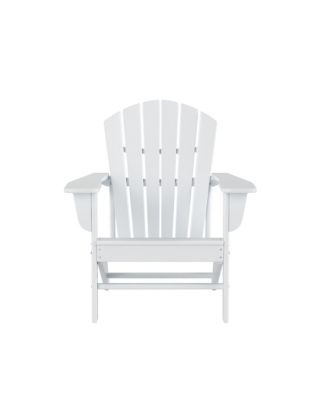 All-Weather Contoured Outdoor Poly Adirondack Chair