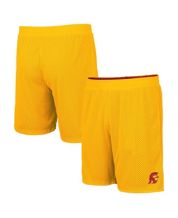 Men's Colosseum Gray/Crimson Washington State Cougars Wiggum Reversible  Shorts