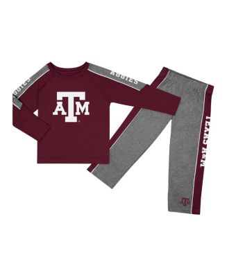 Texas A&M Colosseum Girls Ruched Tee - Maroon