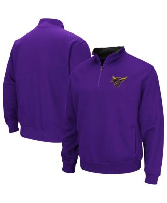 Men's Purple Minnesota State University Mankato Tortugas Quarter-Zip Sweatshirt