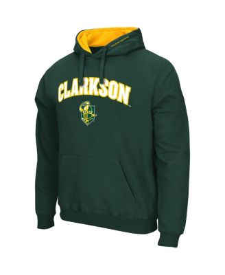 Men's Green Clarkson Golden Knights Arch & Logo Pullover Hoodie