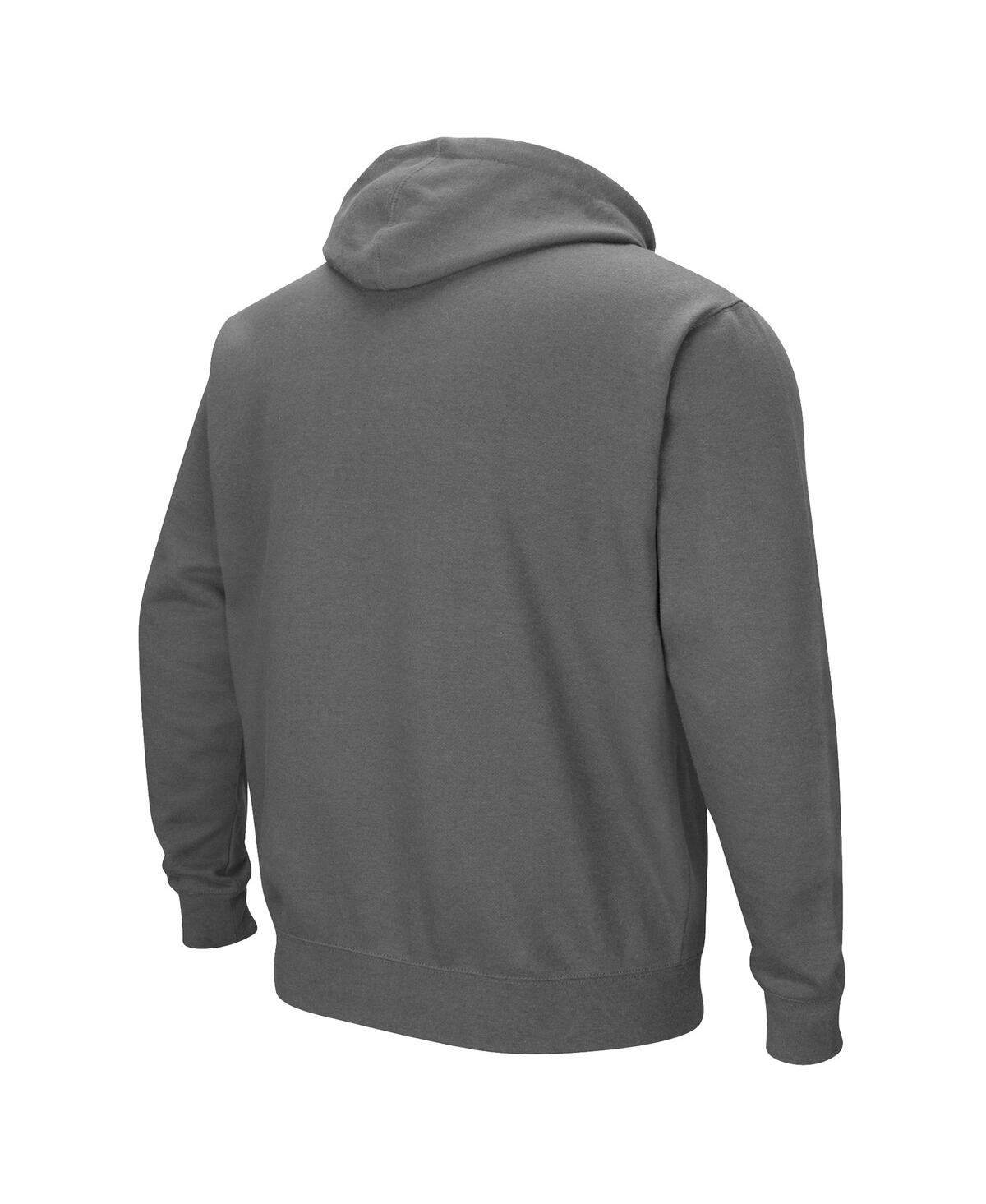 Colosseum Men's  Ole Miss Rebels Arch & Team Logo 3.0 Pullover Hoodie In Charcoal