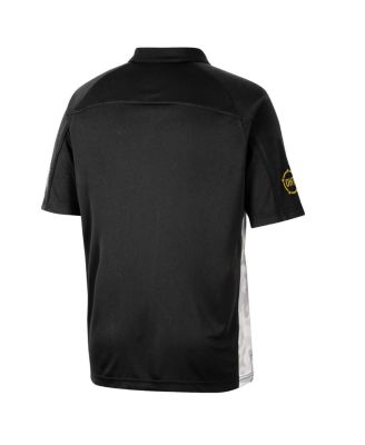 Men's Black Iowa Hawkeyes OHT Military-Inspired Appreciation Snow Camo Polo Shirt