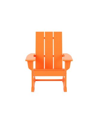 Modern Adirondack Outdoor Rocking Chair