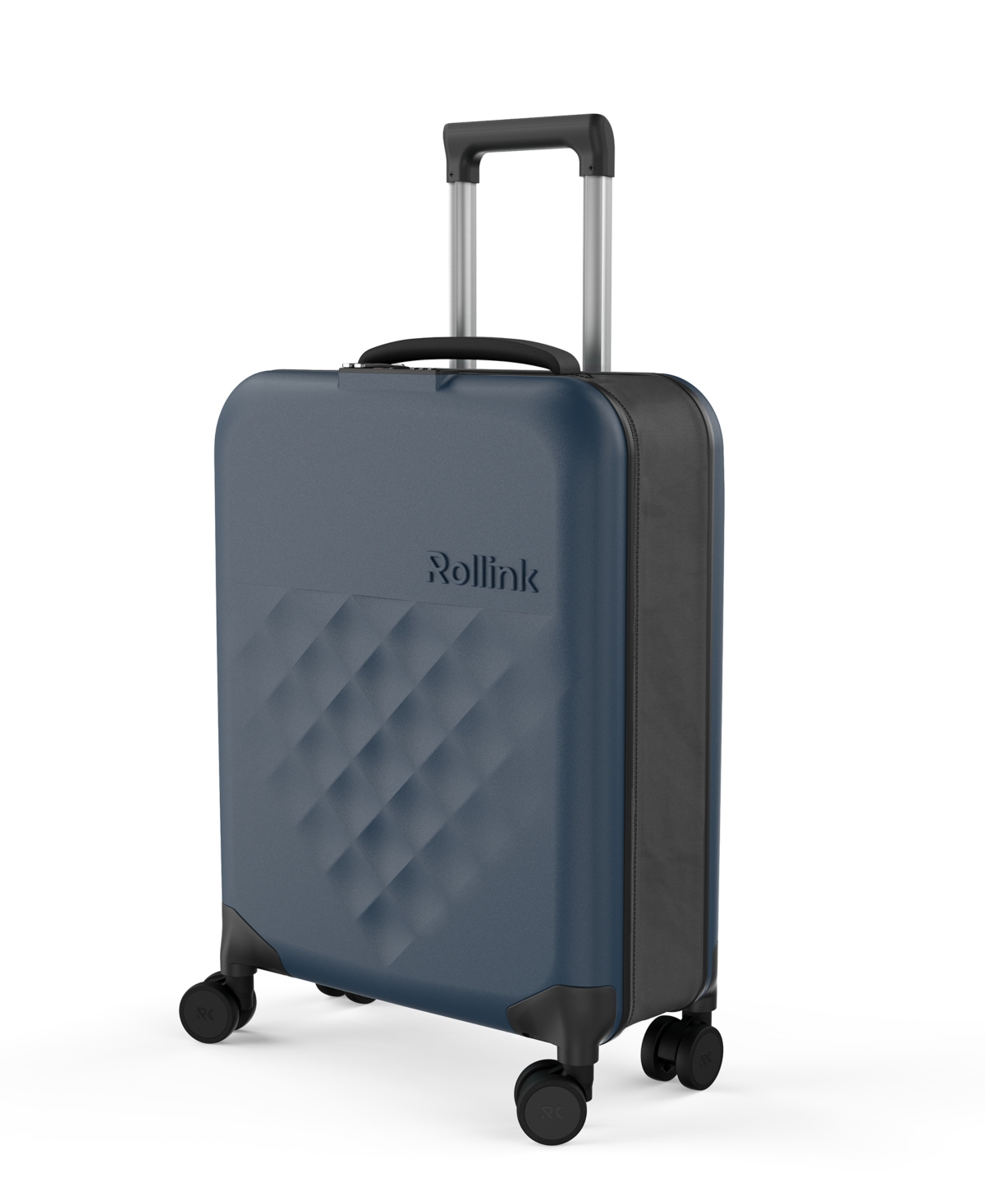 Rollink Flex 360 International 21" Carry-on Spinner Suitcase In Dark Blue