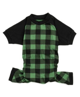 Dog Cotton Plaid Holiday Pajamas