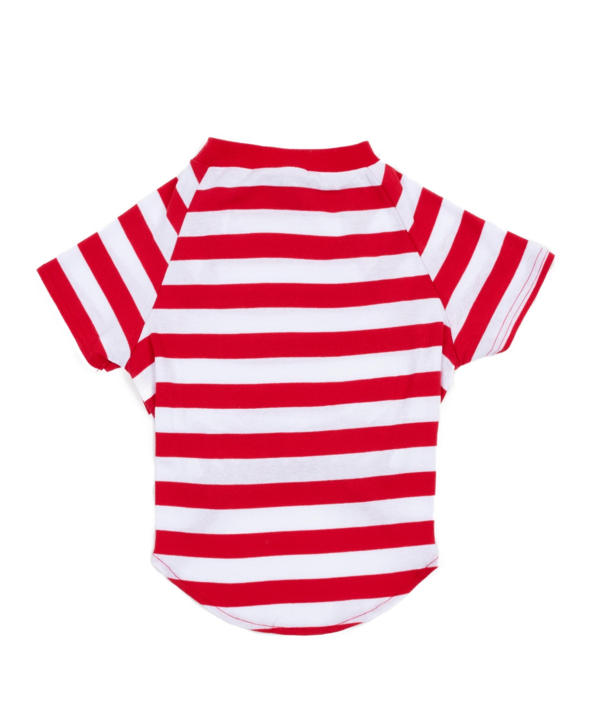 Leveret Big Dog Cotton Holiday Pajamas - Striped red  white