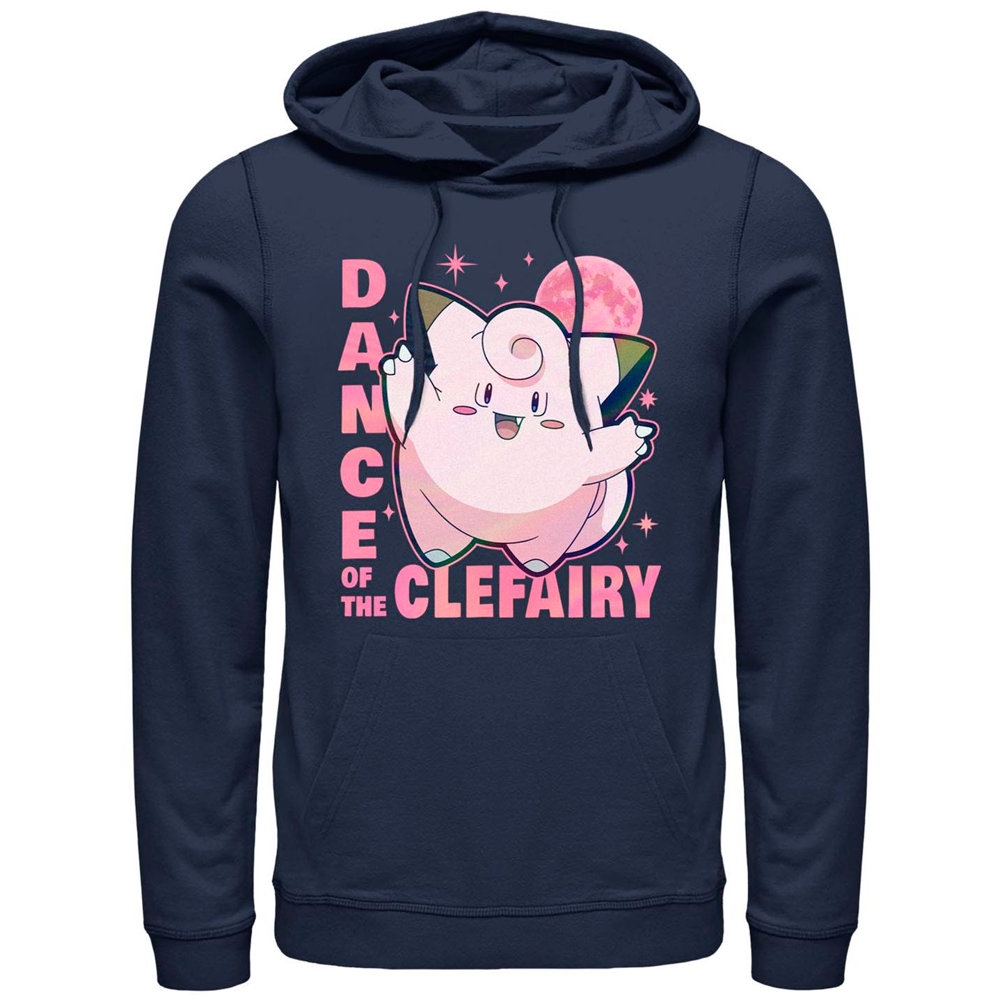 Мужское худи Fifth Sun Clefairy Dance Fleece Pullover, цвет: Тёмно-синий — фото 1