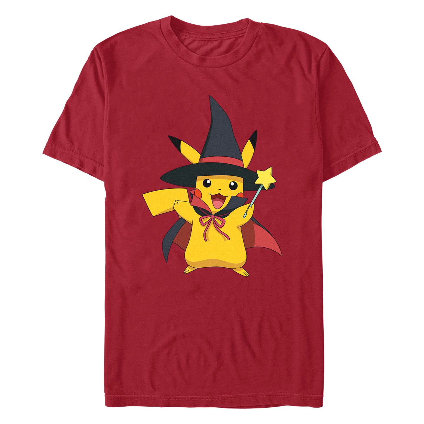 Мужская футболка Fifth Sun Pokemon Witches Hat Short Sleeves, цвет: Красный — фото 1