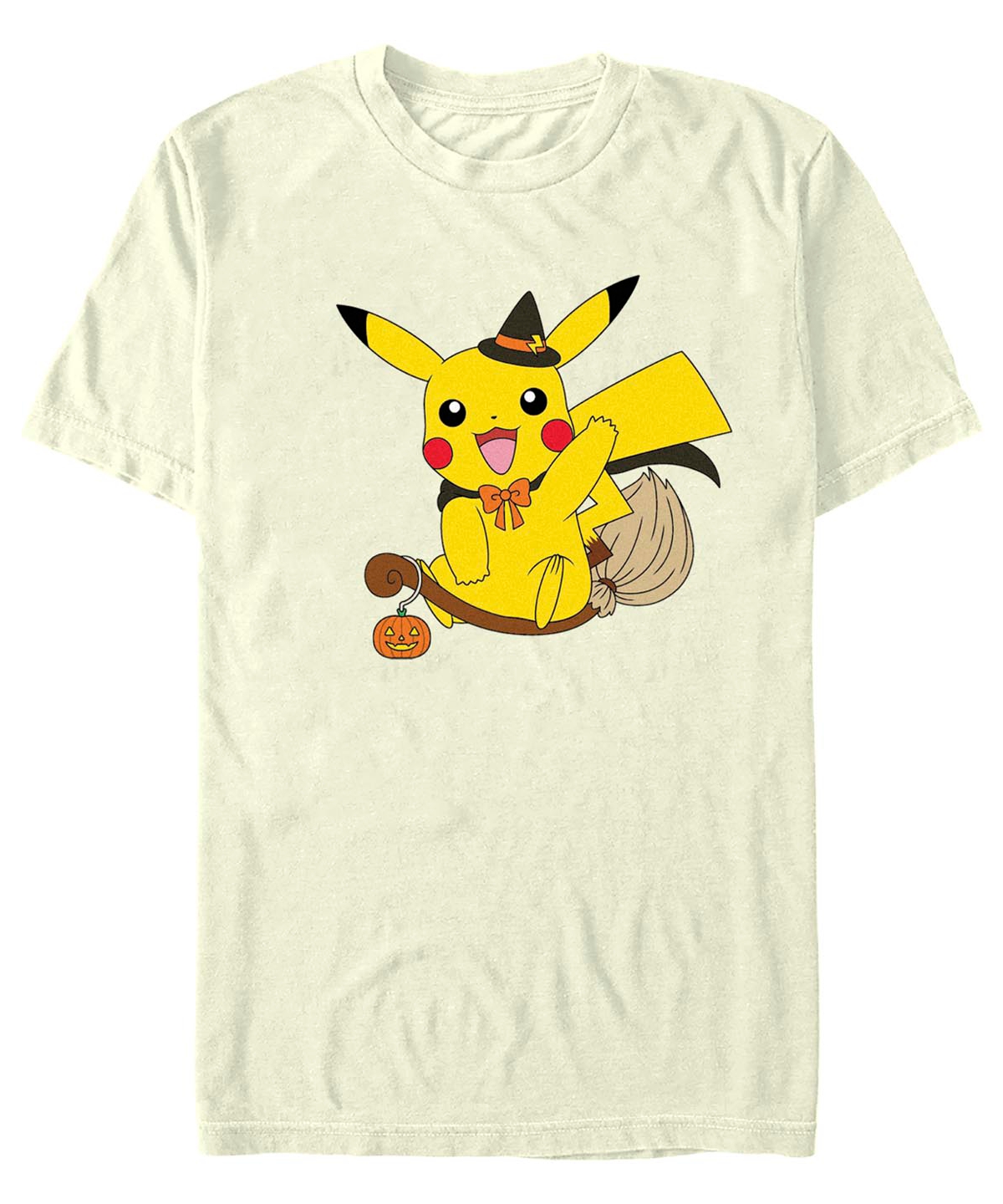 Fifth Sun Men's Pokemon Pikawitch Short Sleeves T-shirt In Natural