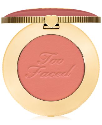 Too Faced Peach Kiss Comfort Matte Lone Wear Lipstick in *Make Me Blush*