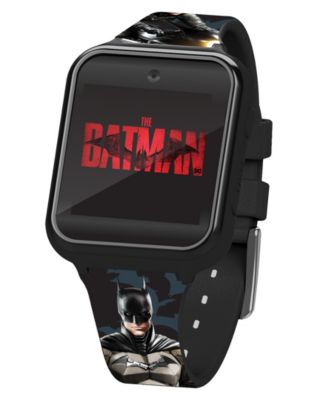 Unisex Black Silicone Strap Smart Watch
