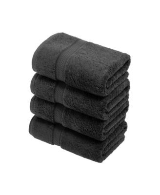 100% Egyptian Cotton 4-Piece Hand Towel Set