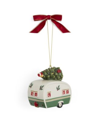 Christmas Tree Camper Van Ornament