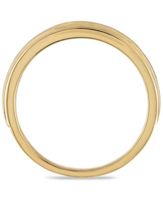 Men's Diamond Band (1/10 ct. t.w.) in 10k Yellow Gold or 10k White Gold