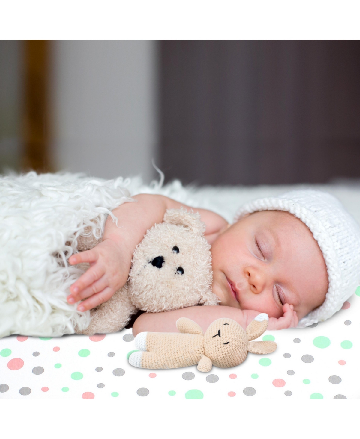 Bublo Baby Baby Baby Bassinet Sheet Set Girl, 3 Pack, Universal Fitted for Oval, Hourglass & Rectangle Bassinet Mattress, Fitted Sheets.