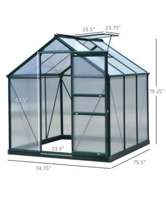 6' x 6' x 7' Large Polycarbonate Walk-in house,